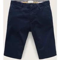 TOM TAILOR Shorts Satin Stretch Chino Shorts (1-tlg)