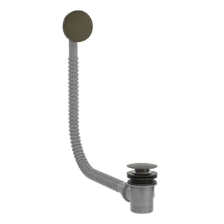 Tres Click clack Ablaufventil mit Überlauf für Wanne Stöpsel: Ø 72 mm , 03453420KMB 03453420KMB