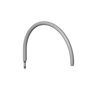 Dornbracht Rohr Ersatzteile 90282208200 925 x 463 x 25 mm chr gebürstet 90282208200-93