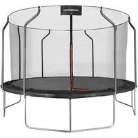 First Trampolin 400V, Fitnessgerät schwarz, rund, 400 cm