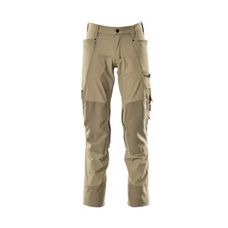 MASCOT Herren Hose mit Knietaschen ADVANCED Hellkhaki 42 - 17179-311-55-82C42