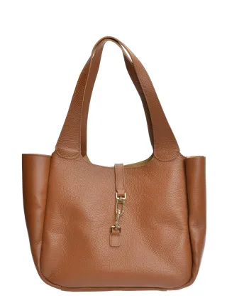 Roberta M Braun Rindsledertasche