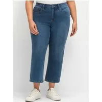 Sheego Bequeme Jeans Stretch-Jeans in 7/8-Länge, mit Bodyforming-Effekt