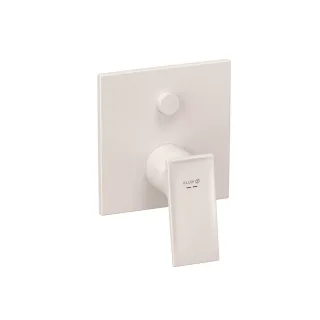 KLUDI-DECUS Unterputz-Wannenfüll- und Brause-Einhandmischer eigensicher, Feinbau-Set mattweiß 547635375