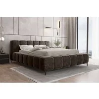 99rooms Polsterbett Cozy (Schlafzimmerbett, Bett), 140/160/180x200 cm, mit Bettkasten, Lattenrost, ohne Matratze
