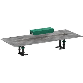 hansgrohe uBox universal Installationsset 56010180 60 cm, für Duschrinnen Fertigsets