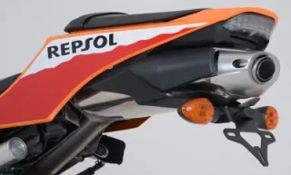 R&amp;G Kennzeichenhalter Heckumbau Honda CBR 600 RR Bj. 2013-2016 Typ: PC40 eintragungsfrei