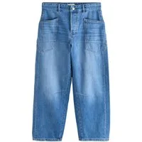 Next Weite Jeans Barrel-Jeans mit zwei Taschen (1-tlg)
