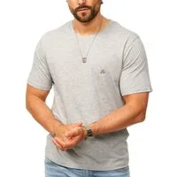 Jack & Jones T-Shirt INFINITY JXJ TEE CREW NECK MIT RUNDHALSAUSSCHNITT Kurzarm Shirt aus 100% Baumwolle mit Logo Details für Herren