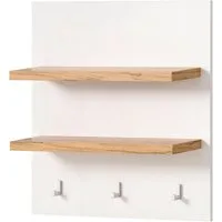 OTTO home Wandregal KS-Westminster, mit 2 Ablageböden, 3 Haken, Breite 60 cm, exclusiv by Otto
