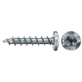 Fischer Spanplattenschraube 3,0x20 PowerFast FPF II PTF BC, Panhead, Innenstern TX, Vollgewinde - 670058