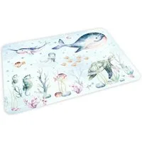 nikima Platzset stabiles Vinyl Tischset Unterwasser Kinder Platzset abwaschbar, (1-St)