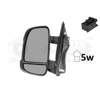 Van Wezel Au?enspiegel links beheizbar elektrisch Citroen Fiat Peugeot 1651807