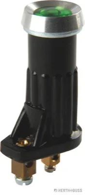HERTH&BUSS Kontrollleuchte schwarz/grün - 85780312