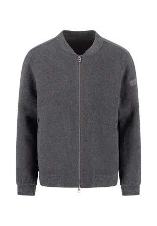 FYNCH-HATTON - Wool bomber charcoal - Gr. - XXL