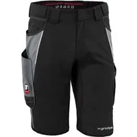 Qualitex Workwear Arbeitsshorts Handwerker-Shorts IRON mit 13 Taschen aus Lyocell, Cordura & Stretch (1-tlg) moderne, kurze Arbeitshose - Strapazierfähig - Funktional-Erweiterbar