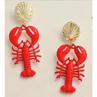 Medusa Accessoires Ohrring-Set Hummer Ohrringe
