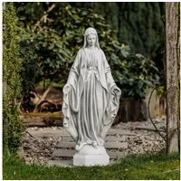 gartendekoparadies.de Gartenfigur Statue der heiligen Maria, Madonna, H. 98 cm, 60 kg, Frostsicher