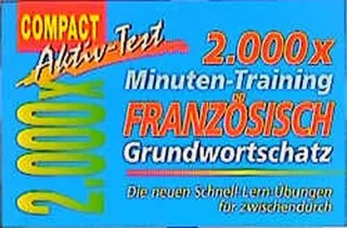 2000 x Minuten-Training Französisch Grundwortschatz