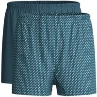 CALIDA Boxershorts Cotton Special Herren (2-St., 2er-Pack) im Doppelpack, aus 100% Baumwolle