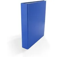 Livepac Office Aktenordner Ringbuch / DIN A5 / 4-Ring Ordner / Farbe: blau