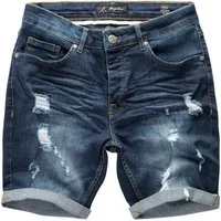 Amaci&Sons Jeansshorts SAN DIEGO Destroyed Jeans Shorts