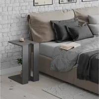 Decortie Beistelltisch Muju, Modern C Form Beistelltisch, 30 x 40 x 57 cm