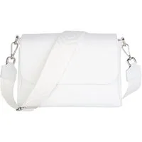 MIRROSI Umhängetasche Damen, Crossbody Bag, Echtleder Made in Italy (1 Tasche 2 Gurte oder Basic Version 1 Tasche 1 Gurt), 27x20x7cm (BXHXT) Mittelgroß