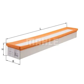 Mahle Luftfilter Mercedes C-Klasse W203 LX992