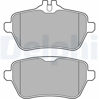 Delphi Bremsbel?ge hinten Mercedes S-Klasse Sl