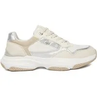 Mexx Mexx Damen-Sneakers Beige MEXX-EO-MI001011661W Beige Silber Sneaker