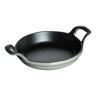 Staub Specialities Ofenform 12 cm, rund, Graphit-Grau, Gusseisen