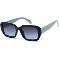 styleBREAKER Sonnenbrille Retro Sonnenbrille Breiter Rahmen Rechteckig (1-St) Gradient
