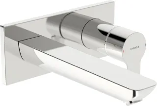 Hansa Einhandmischer FM-Set f. Waschtisch-Batterie HANSALIGNA, Ausladung 186 mm verchromt, 44892133 44892133