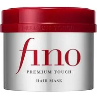 SHISEIDO Haarmaske Fino Premium Touch Haarmaske 230 g – Japanische J-Beauty Haarkur für, trockenes strapaziertes und coloriertes Haar – Intensive Feuchtigkeit, Reparatur Glanz & Geschmeidigkeit, ideal für wöchentliche Anwendung