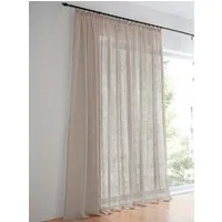 heine Gardine Dekostore (1 St), Schlaufen, halbtransparent, Fensterdekoration