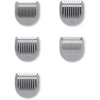 Braun Haar- und Bartschneideraufsatz Braun Aufsatzkamm Grau 5er Set zu Braun Bartschneider Type 5807, Type 5807/5805/5803, 5544/5542/5514