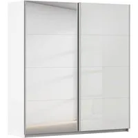 rauch Schwebetürenschrank Kleiderschrank Schrank KinderzimmerSUBITO Schlafzimmerschrank Glas- und Spiegel Breiten 136 & 181 - Höhe 197 cm
