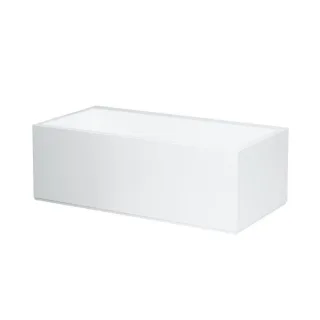 LAUFEN Kartell Freistehbadewanne H2243360006161 170 x 86 cm, Ecke links, mit LED-Beleuchtung, weiß