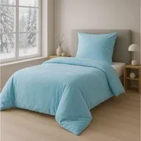 Malika Bettwäsche 135x200 + 80x80 cm Cashmere Touch Bettwäsche, atmungsaktiv, Für Allergiker geeignet, pflegeleicht, angenehm weicher Stoff