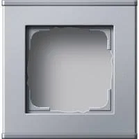 Gehäuse 1-fach Aluminium aluminium, Retail