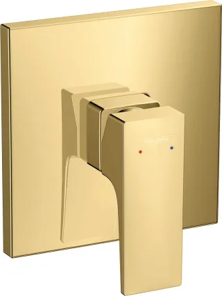 Hansgrohe Brausenmischer Unterputz Metropol Fertigset Polished Gold-Optik, 32565990 32565990