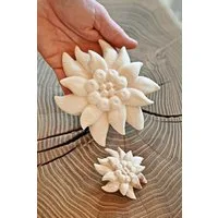 Demi Art Zirbenkissen Duftträger - EDELWEIßBLÜTE - zirbenholz