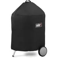 Abdeckhaube Premium 7143, für 57cm Holzkohlegrills, Schutzhaube schwarz