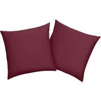 OTTO home Kissenbezug Desner 100% Microfaser, extra weich, allergikerfreundlich, (2 Stück), uni Kissenhülle, Premium Qualität, schnell trocknend, pflegeleicht