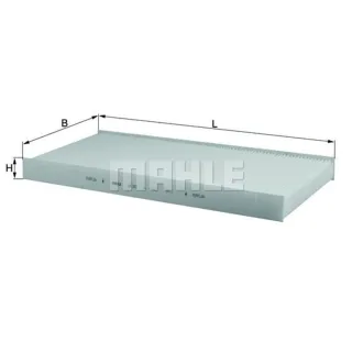 Mahle Innenraumfilter Mercedes A-Klasse W169 B-Klasse W245 LA252