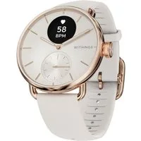 Withings ScanWatch 2 38mm, hybrid, Akku bis 35 Tage, 50 M Wasserdicht Smartwatch (HealthSense OS), Aktivitätstracking, Schlafüberwachung, Herzgesundheit, Temperatur uvm.