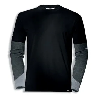 uvex cut quatroflex T-shirt - Langarm - Longsleeve schwarz M - 1726810