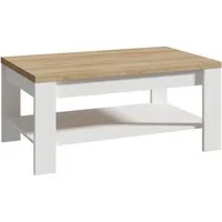 FORTE Couchtisch Bohol, B/H/T 100/45,7/60 cm zweifarbiges Dekor