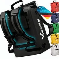 Valkental Fahrradtasche Gepäckträgertasche, Rucksack und Umhängetasche, 3in1 - wasserdicht & reflektierend 25 L